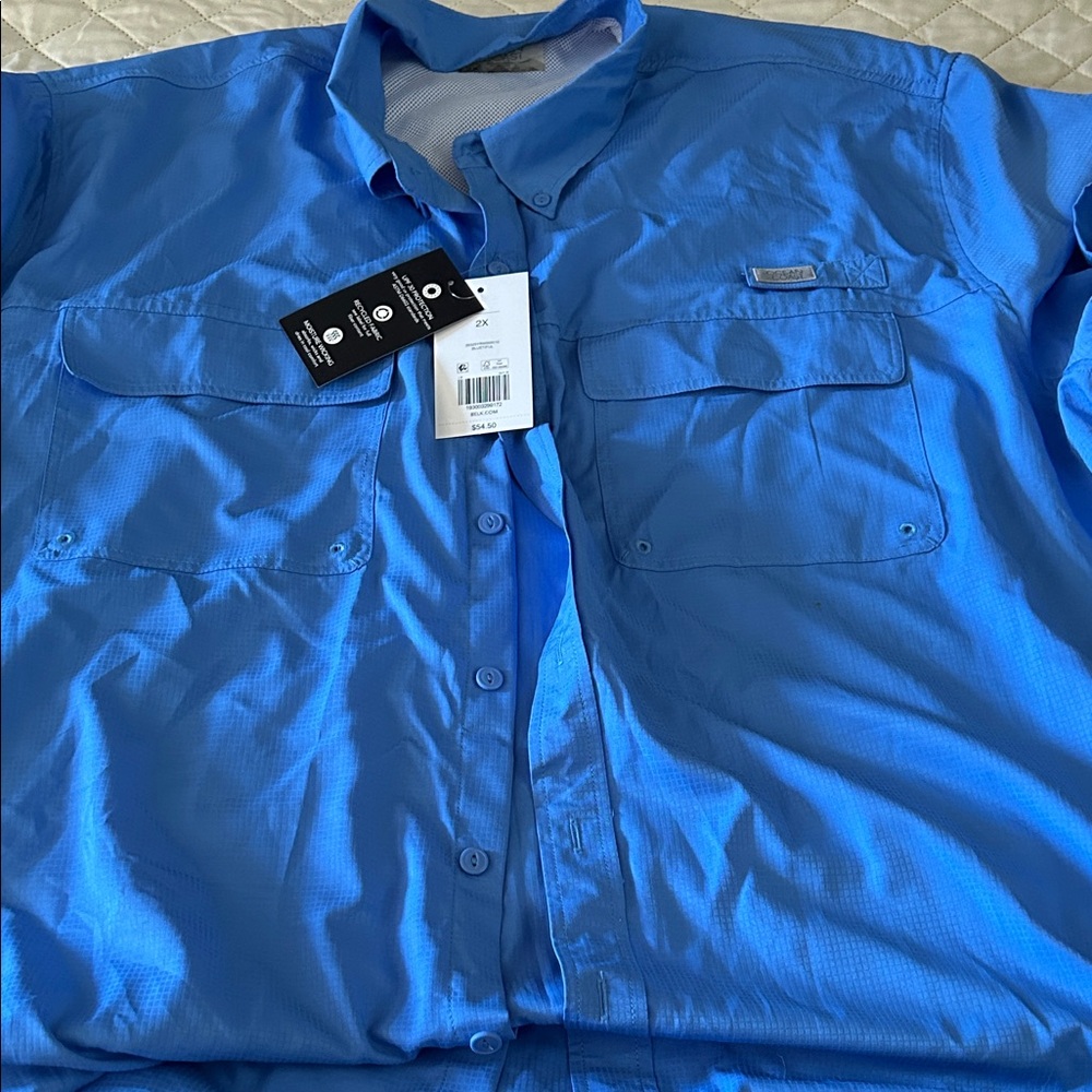 Men's Blue Shirt Jacket
